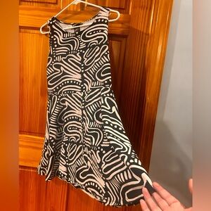 Nooworks Monochrome Graphic Dress